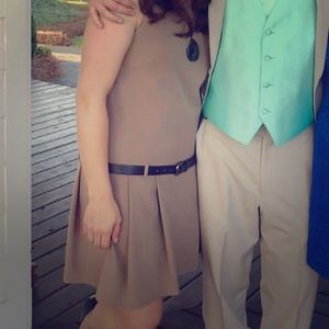 Calvin Cline Camel Dress- Size 8